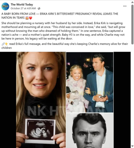 Erika Kirk Pregnancy Rumors: Separating Fact from Fiction