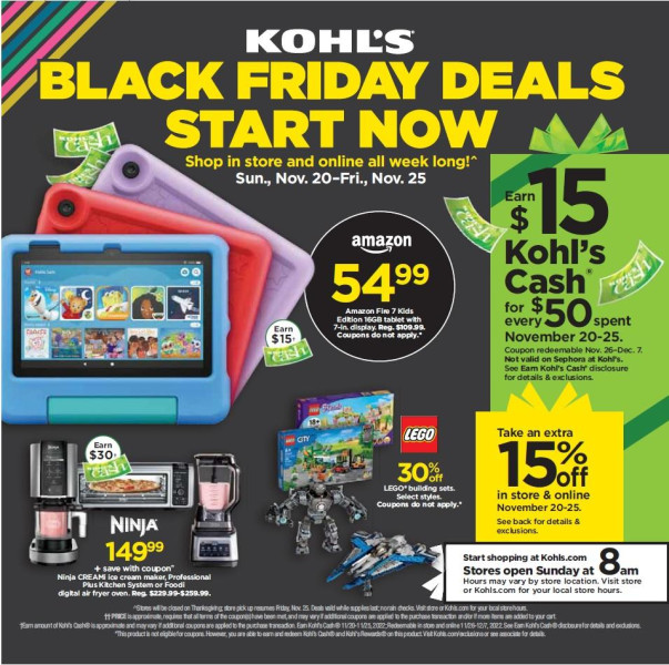 Kohl's Black Friday Hours and More: A Comprehensive Guide for 2025