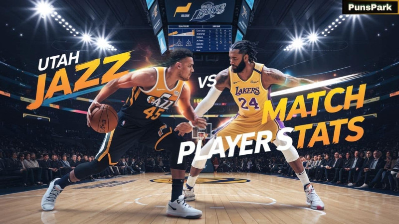 Utah Jazz vs. Los Angeles Lakers: A Detailed Analysis of Match Player Stats and Where to Watch