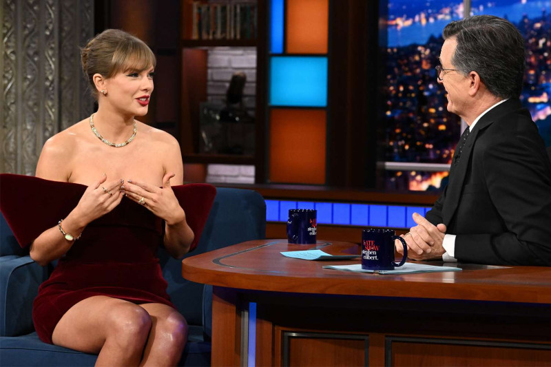 Taylor Swift's Chic Encounter with Stephen Colbert: A Deep Dive into Style and Substance