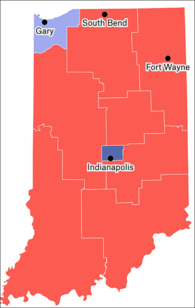 Indiana Redistricting Vote Expected to Shake Up Congressional Landscapes