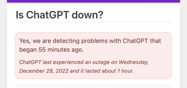 ChatGPT Outage: A Major Disruption Affects Thousands of Users