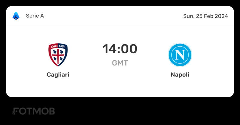 Cagliari Faces Napoli in Crucial Serie A Clash