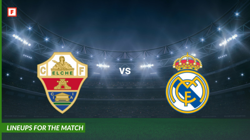 Real Madrid vs Elche: Lineups and La Liga Chances