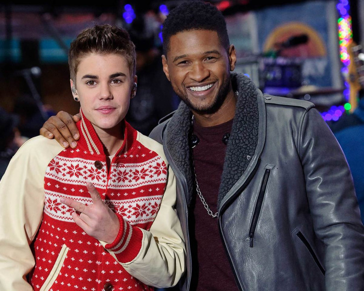 Justin Bieber and Usher: The Mentorship Drama.