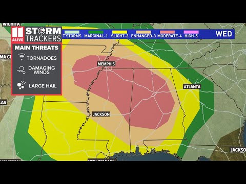 Weather Atlanta: Storms Bring Severe Winds and Tornado Threats