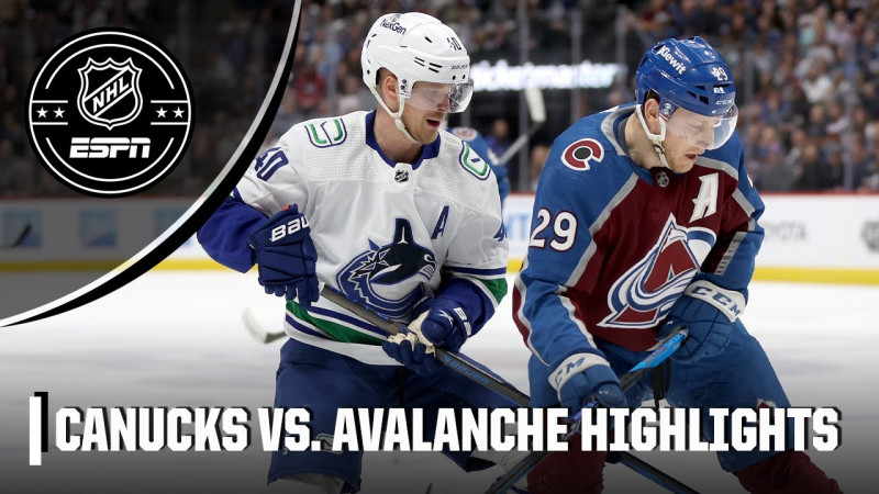 Canucks Face Avalanche in Crucial April Matchup