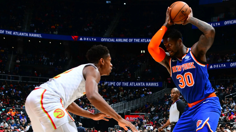 Knicks Clutch a Nail-Biter in Knicks vs. Hawks NBA Clash