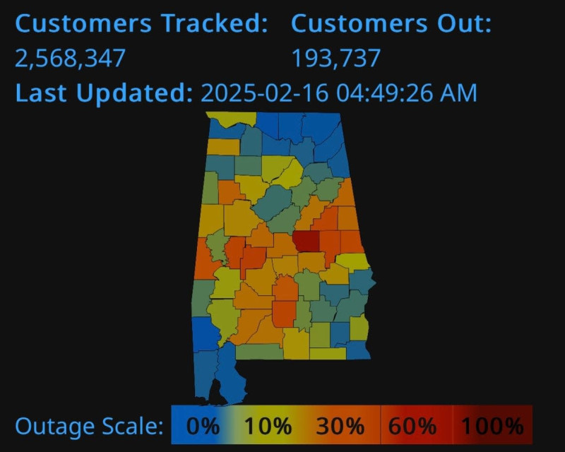 Alabama Faces Widespread Power Outages as Severe Thunderstorm Watch Remains—What’s Next?