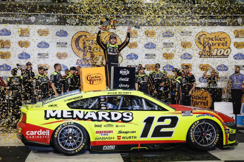 NASCAR Nashville Cracker Barrel 400: Blaney’s Stunning First Win Leaves Fans Talking