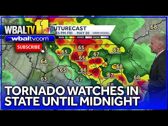 Tornado Watches Blanket Maryland—But What’s the Real Risk Tonight?
