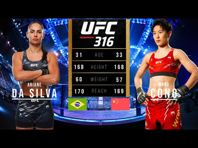Wang Cong Shocks Ariane Lipski da Silva at UFC 316—But the Drama Didn’t End in the Cage