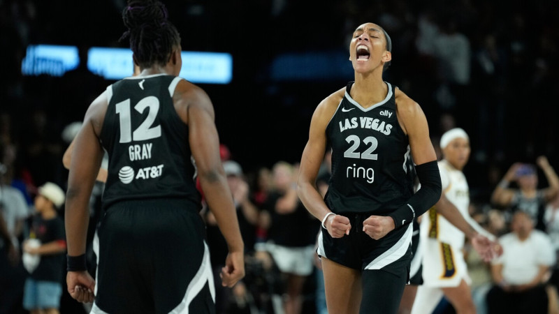 Aces Edge Fever in Tense Game 5, Punch Ticket to WNBA Finals