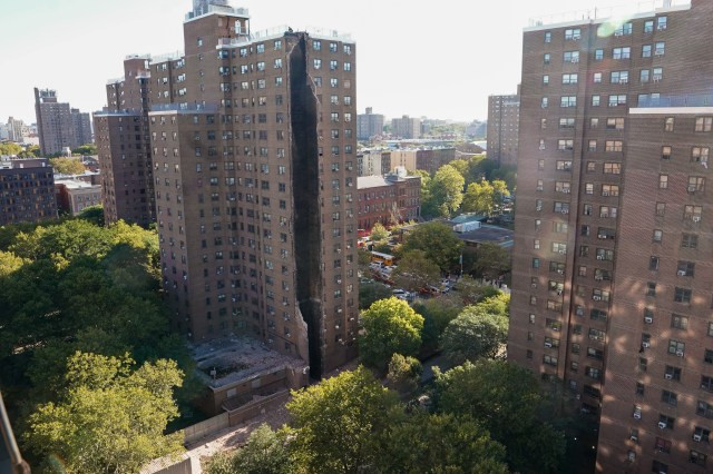 Gas Explosion Rocks Bronx High-Rise, Leaving Massive Hole in Mott Haven Tower
