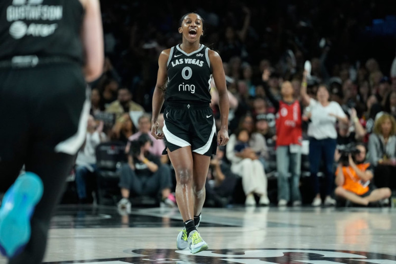 Jackie Young Powers Aces Toward WNBA Finals Glory Against Mercury