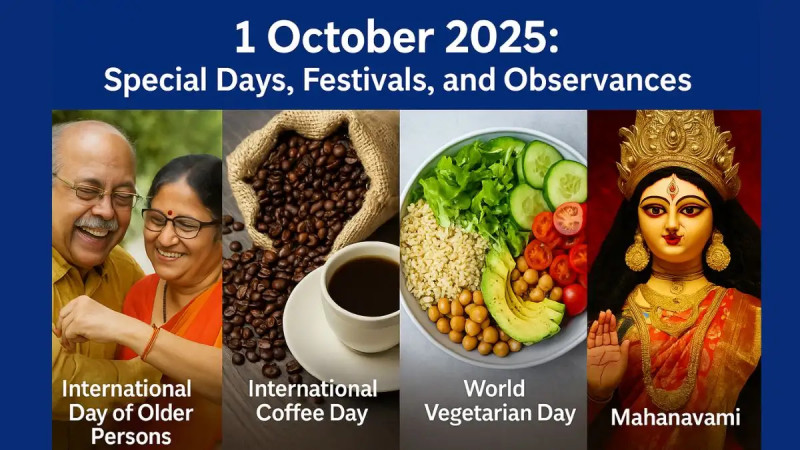 October 1, 2025: Coffee, Girlfriends, and Global Days Under the Spotlight