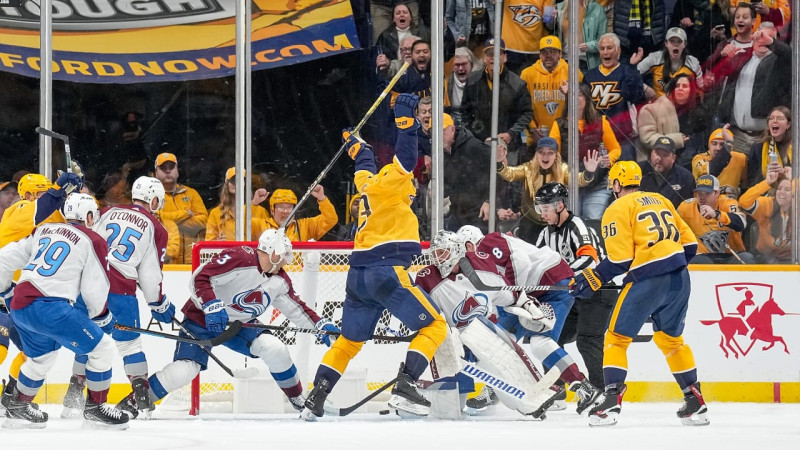 Colorado Avalanche Dominates Nashville Predators in Impressive 3-0 Victory
