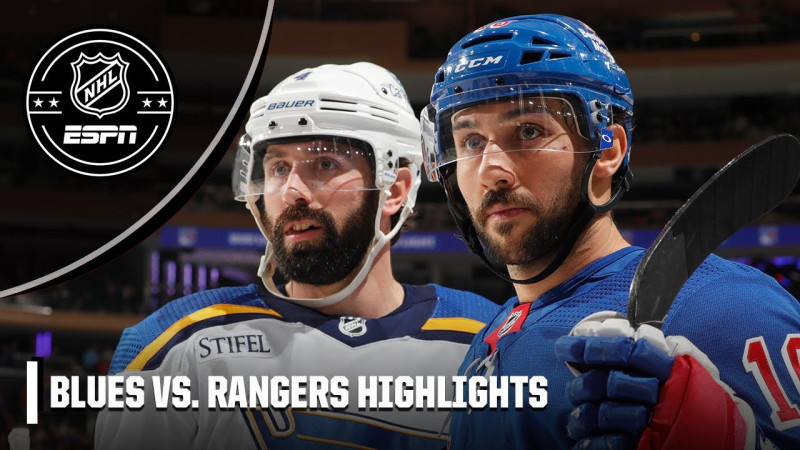 The Rangers Defeat the Blues in a Thrilling Encounter: A Detailed Recap