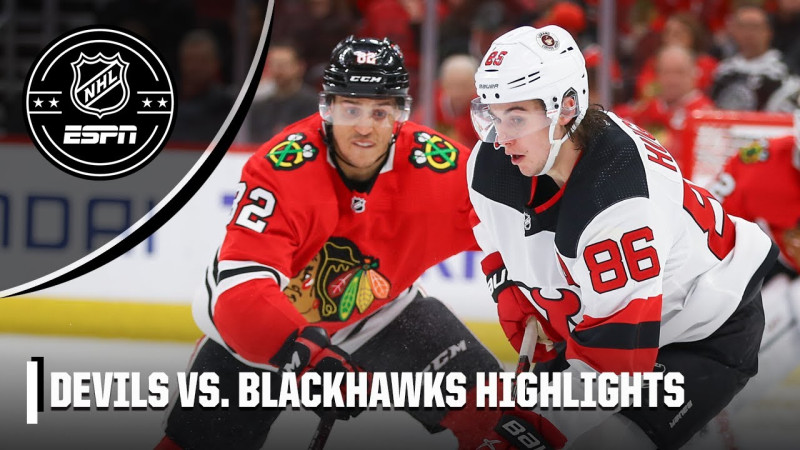 The Chicago Blackhawks Face the New Jersey Devils in a Crucial NHL Match