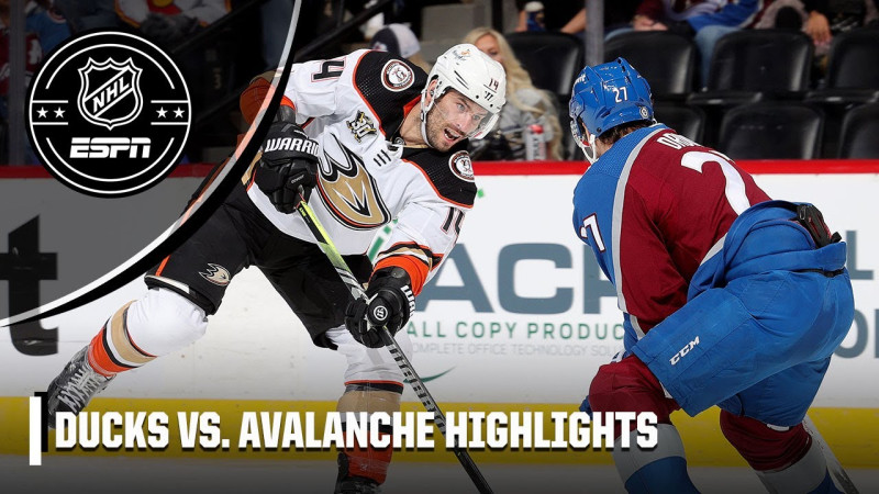 Ducks vs Avalanche: A Thrilling NHL Showdown