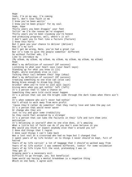 NF's "Fear" Lyrics Unveil the Artist's Inner Struggles