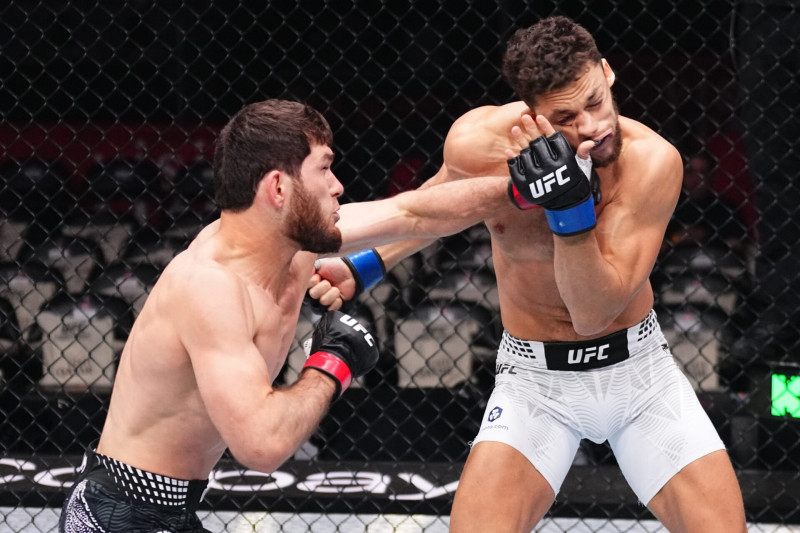 Nurullo Aliev Dominates at UFC Qatar