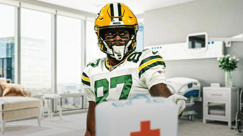 Packers' Romeo Doubs Faces Uncertain Recovery After Chest Injury in Eagles Clash