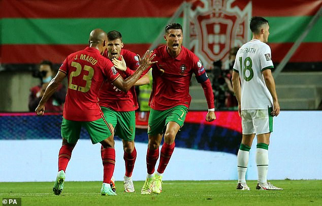 Portugal's National Football Team Takes on Ireland