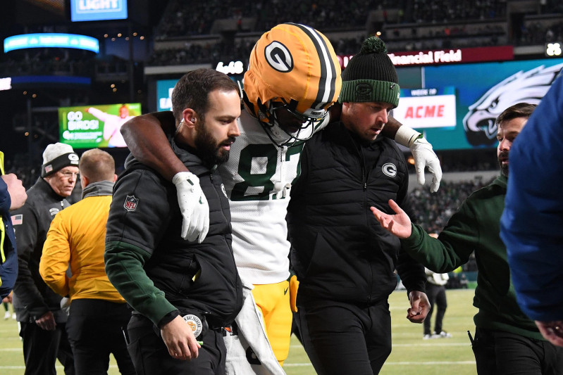 Romeo Doubs Injury Leaves Packers Reeling After Tough Eagles Loss