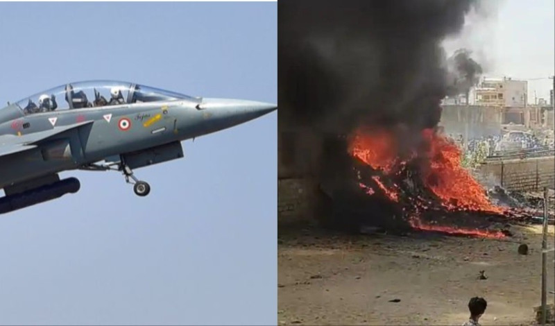 Tragic Crash of Tejas Fighter Jet at Dubai Air Show