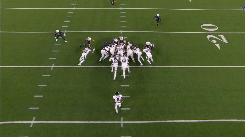 Ravens Standings Balanced by a Tush Push