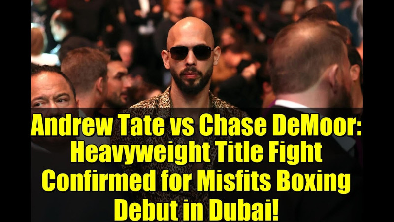 Andrew Tate vs. Chase DeMoor: The Highly Anticipated Boxing Debut
