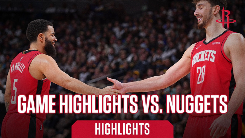 Bruce Brown Steals the Show in Intense Nuggets vs Rockets Matchup