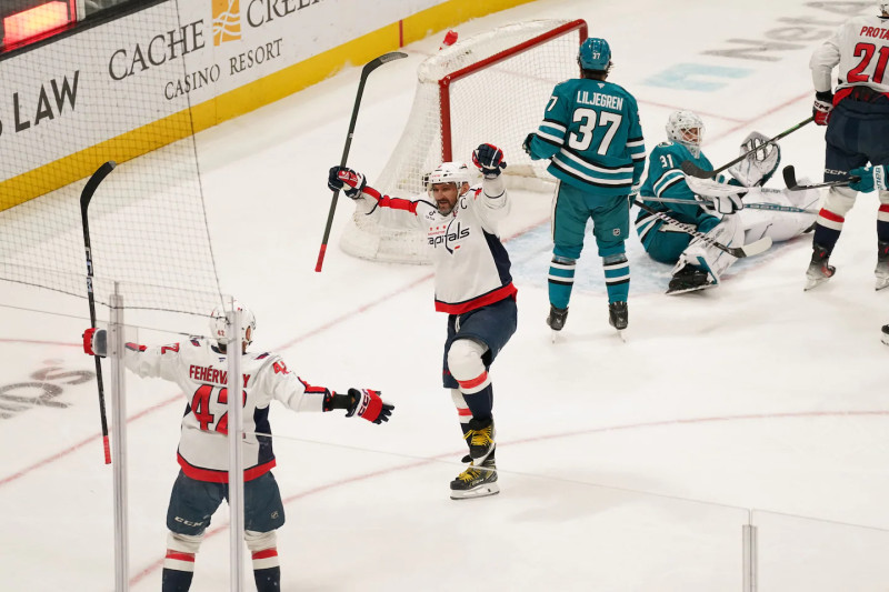 Capitals Dominate Sharks in Thrilling Showdown
