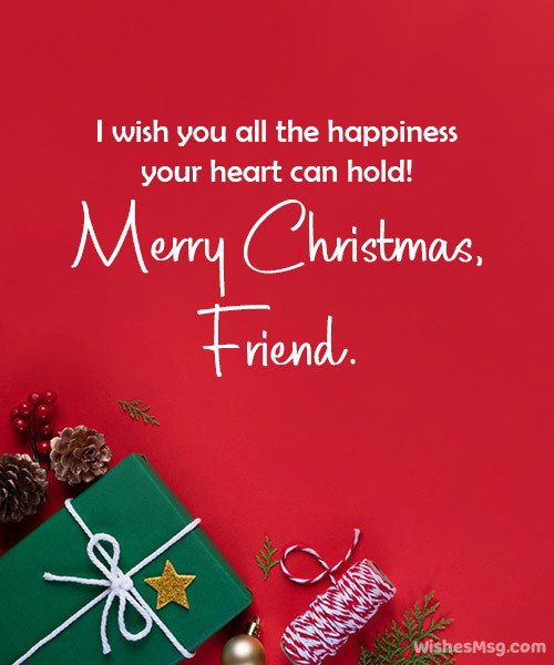Spreading Holiday Cheer: Christmas Wishes for Friends