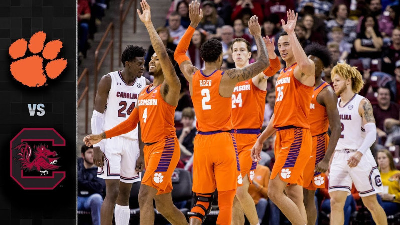 Clemson Triumphs Over South Carolina in Thrilling Basketball Showdown