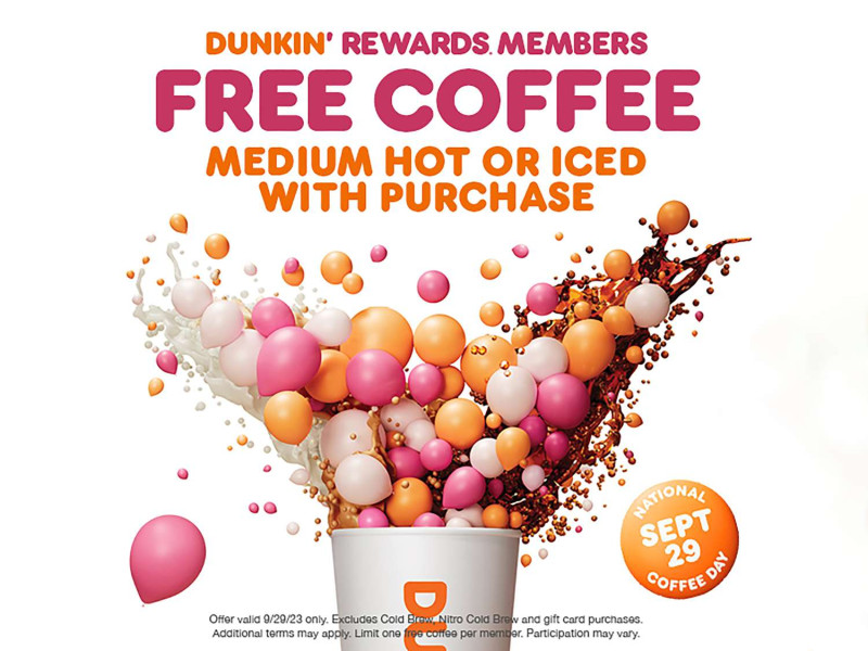 Dunkin' Kicks Off 2025 with a Million Free Coffees: The Ultimate Holiday Gift