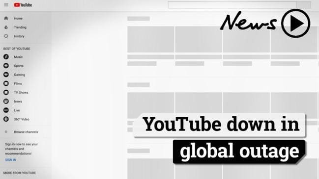 YouTube Down: Global Outage Leaves Millions of Users in the Dark
