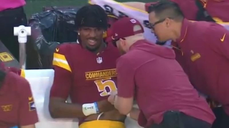 Jayden Daniels' Injury Update: Implications for the Week's Matchup