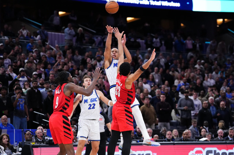 Magic Edge Out Blazers in Thriller