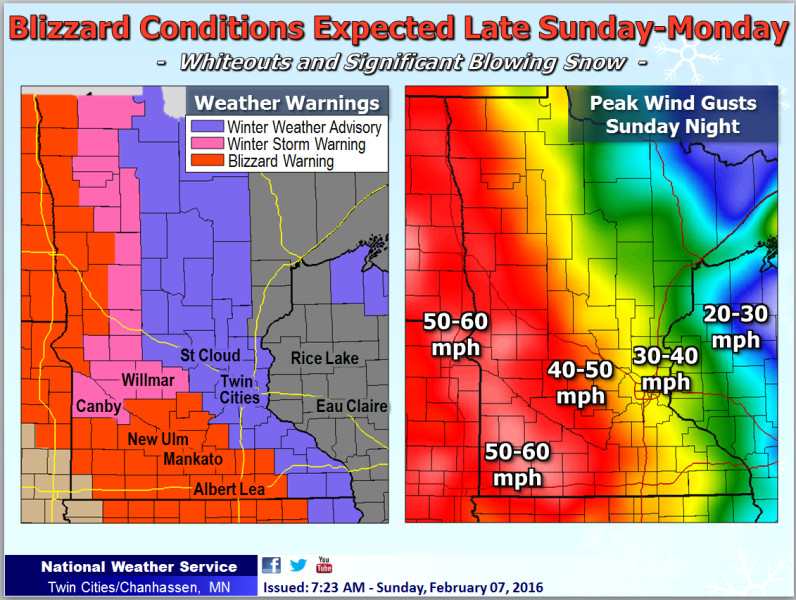 Blizzard Warning in Minneapolis: Snowstorm Batters Twin Cities