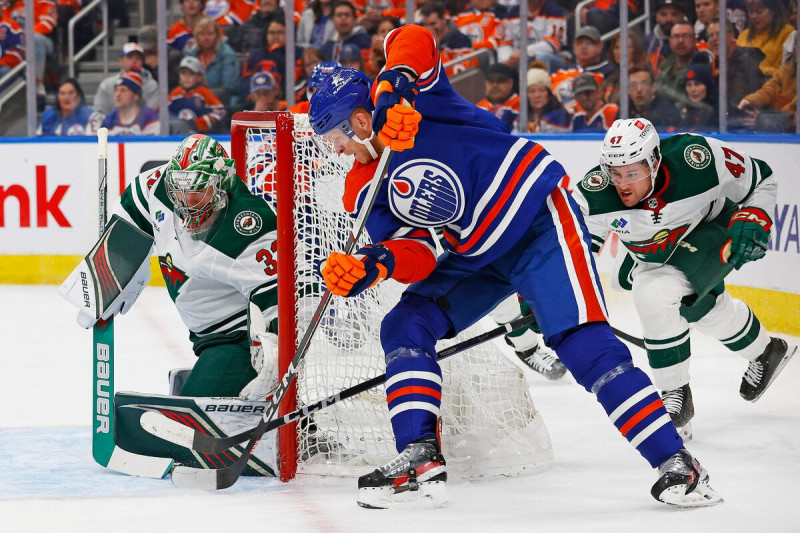 Wild Dominate Oilers with Seventh Consecutive Victory