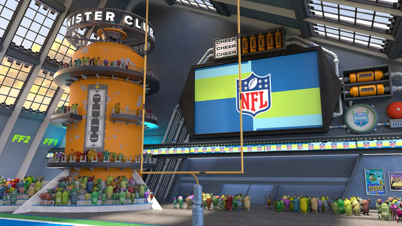 Monsters Funday Football: A Night of Animated NFL Excitement