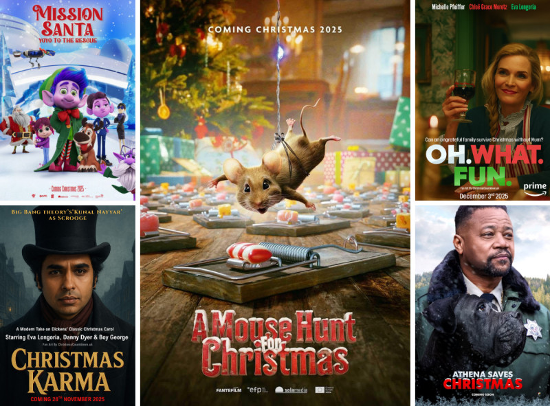 New Christmas Movies 2025