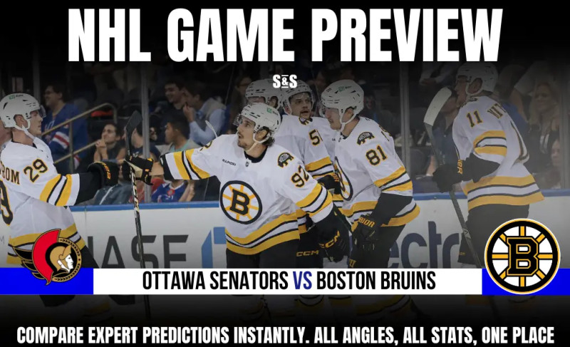 Senators Take On Bruins in Intense NHL Showdown