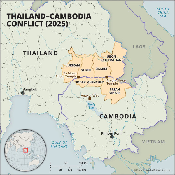 Thailand and Cambodia: A Decades-long Border Conflict
