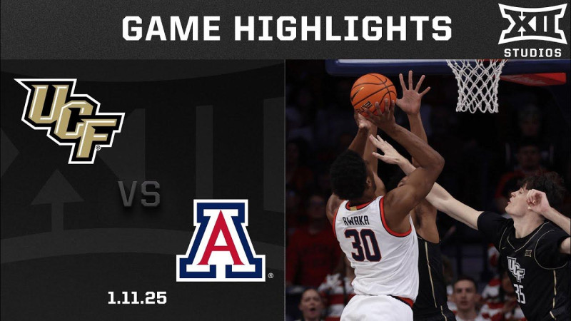 Top-Ranked Arizona Wildcats Secure Victory Over UCF Knights in Intense Matchup