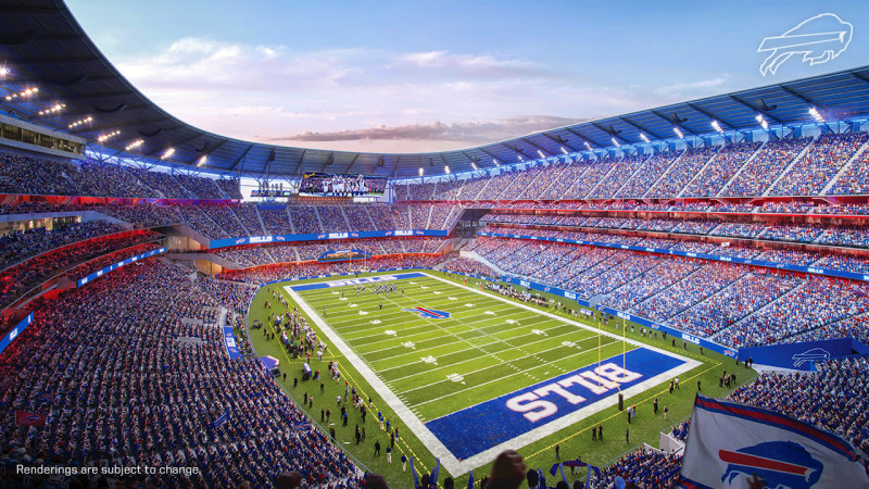 The Buffalo Bills' New Stadium: A Closer Look at the Future Home and the Upcoming Match Against the Jets