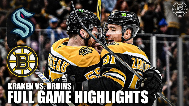 Bruins vs. Kraken: A Clash of Titans on the Ice