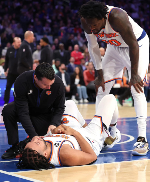 Knicks Star Jalen Brunson Faces Another Ankle Injury Setback